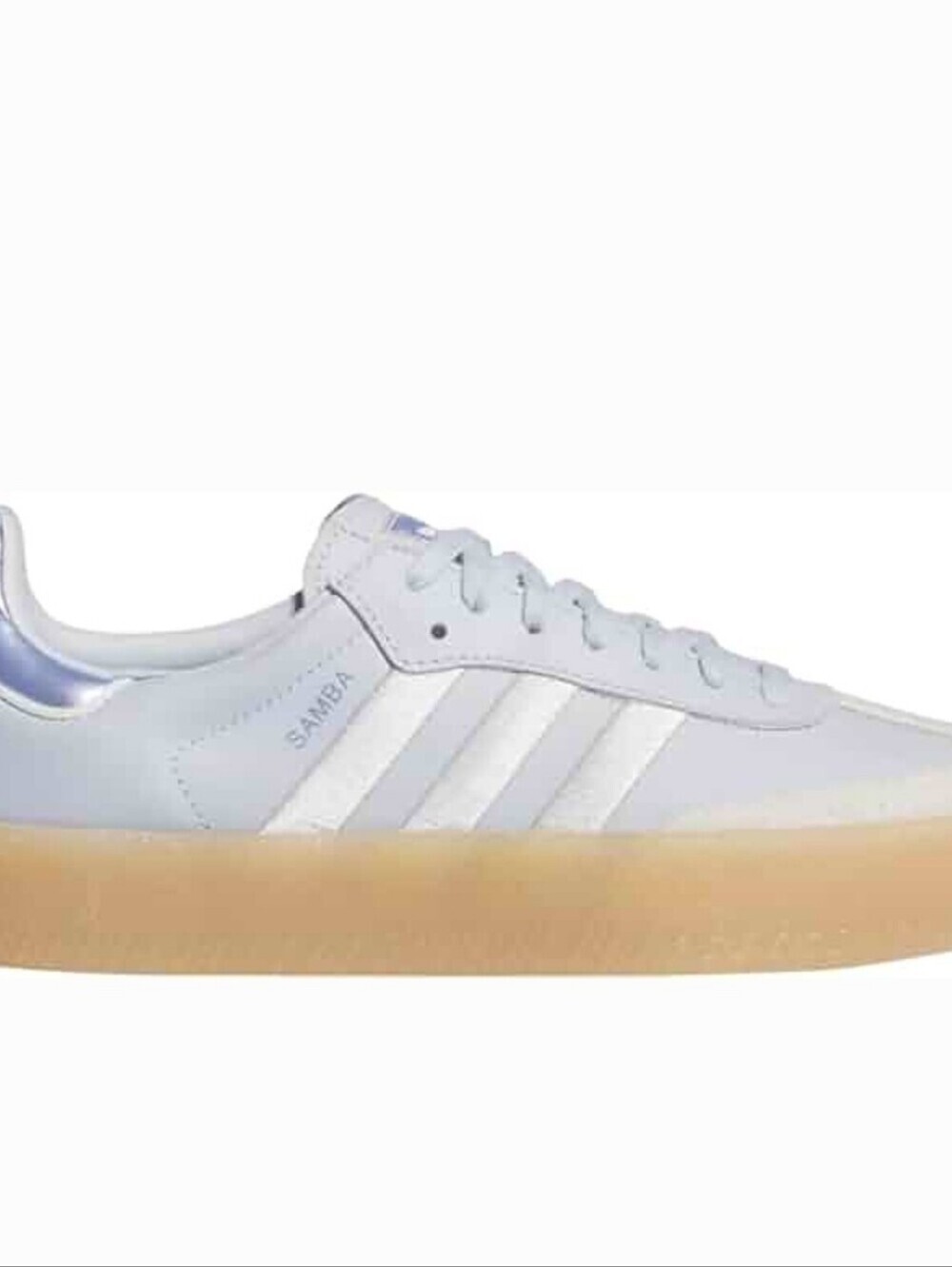 Adidas Sambae Womens Shoes (Halo Blue Spark Metallic, 10)